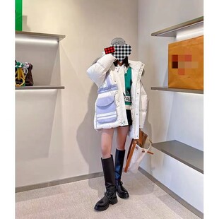 小景同款95白鹅绒 399g充绒量中长款羽绒服