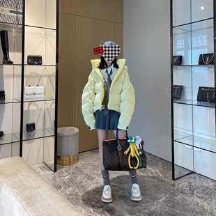 短款 377.5g充绒量 连帽羽绒服外套 95白鹅绒 小景同款