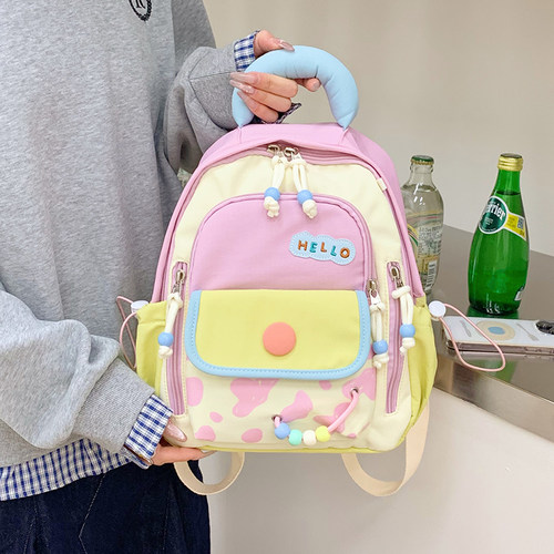 可爱女童双肩包幼儿园儿童小书包