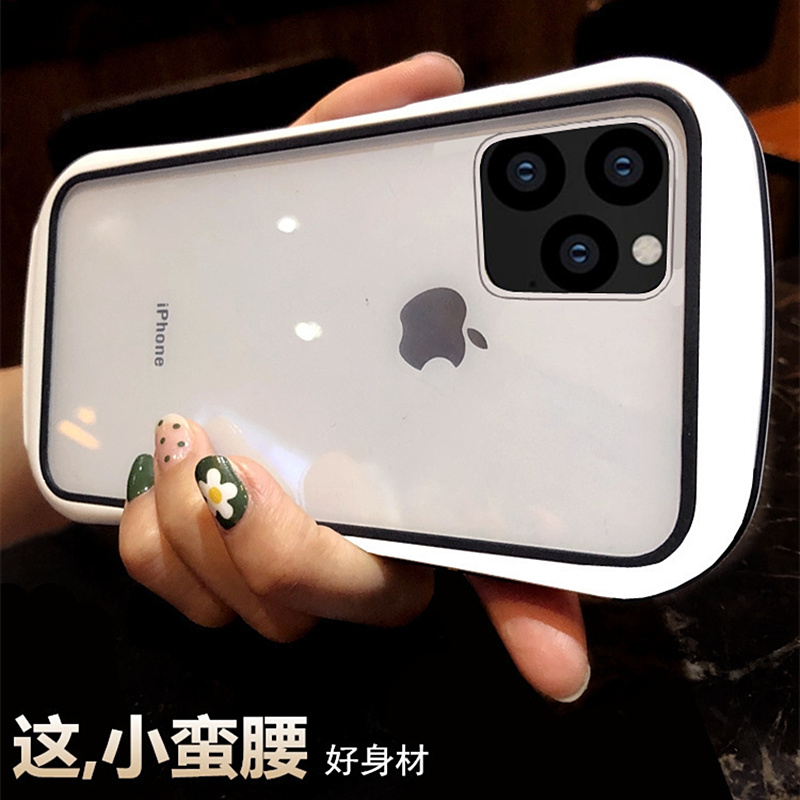 新款小蛮腰苹果11手机壳iphone11pro保护套max椭圆弧形Xs防摔简约