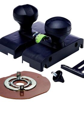 费斯托OF1400电木铣修边机导轨连接器492601座垫492574连接配件