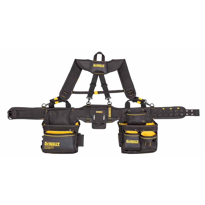 得伟DWST540602肩带一体式工具腰包腰带电钻锤子手工具背带工具包
