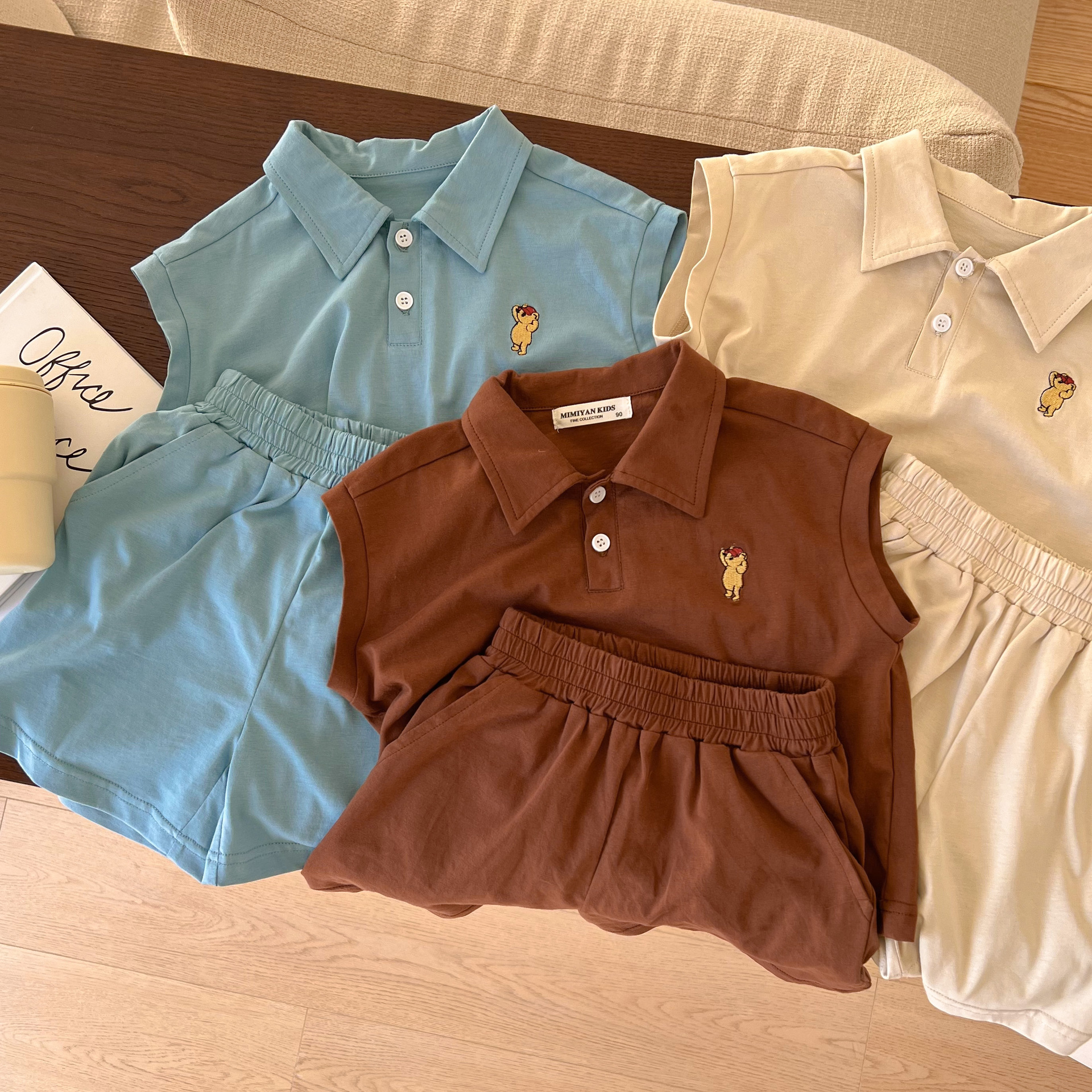 儿童休闲套装纯棉家居服潮