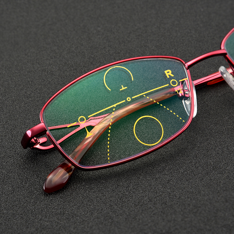 防蓝光智能自动变焦两用老花镜