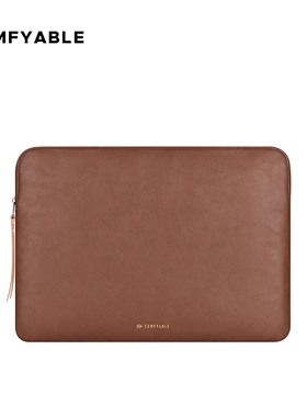 Comfyable内胆包适用于MacbookAir13M4Pro14M5英寸保护套简约复古棕色