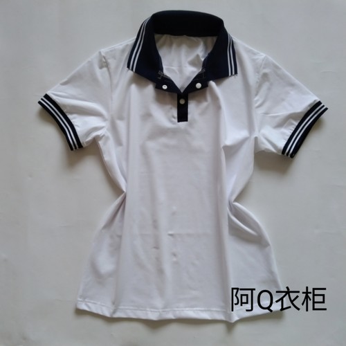 夏季薄款短袖pollo校服