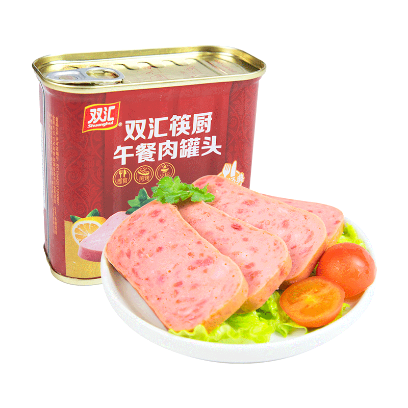 双汇筷厨午餐肉罐头340g