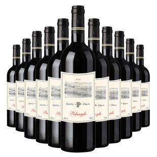 买一箱送一箱稀有14度干红葡萄酒法国原酒进口红酒整箱送礼共12瓶