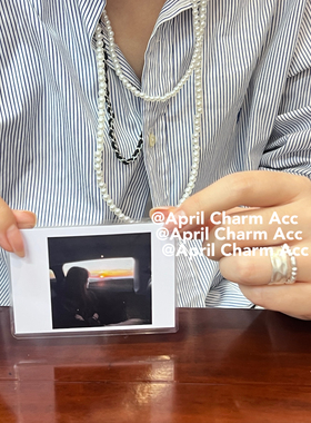 April Charm Acc 法式复古链条轻奢小众设计感锁骨链颈链配饰女