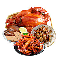 沟帮子组合1340g落锅鸡熏鸡翅尖鸡肝鸡心