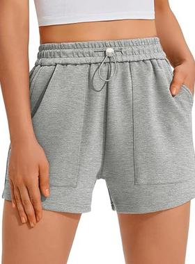 Women's sports, fitness, jogging, pocket drawstring