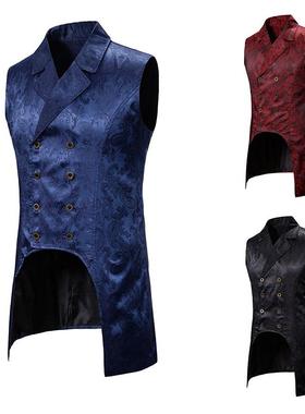 Vest, medium length vest, court tailcoat