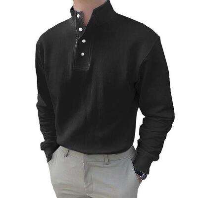 Long sleeved regular slit seasonal shirt