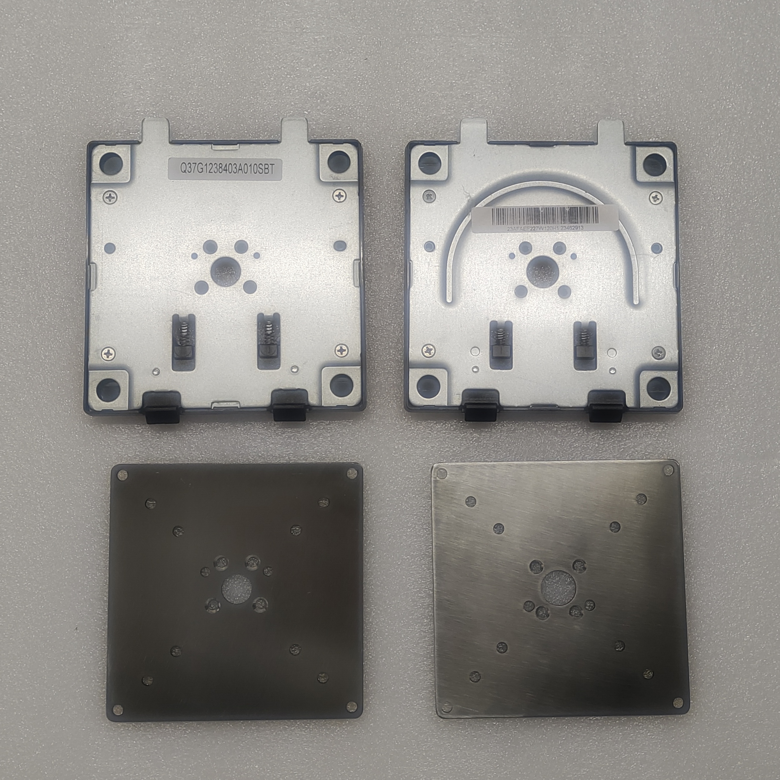 10-31 显示器支架底座AOC冠捷Q27G3Z支架底座钢板改装,改通用钢