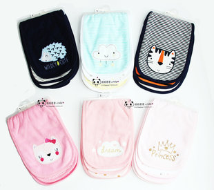 外贸宝宝隔汗吸汗巾新生婴儿双层毛巾布拍嗝垫肩喂奶巾 拍嗝巾