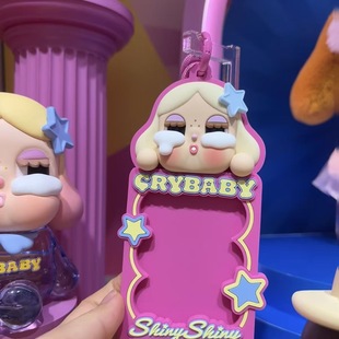 卡通可爱crybaby哭娃证件卡套行李牌可爱书包挂牌电车钥匙收纳包