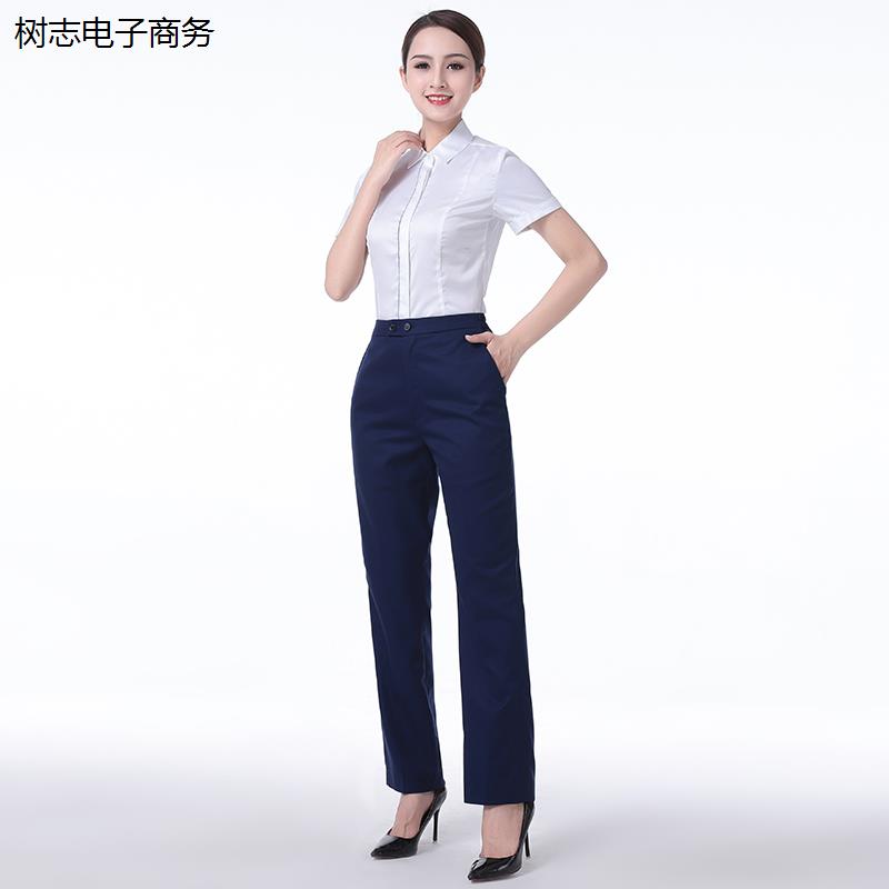 交通银行新款行服女衬衫马甲马夹裙子套裙交通新款工装工作服衬衣