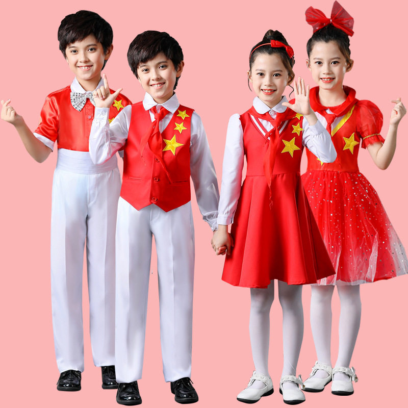中小学生合唱服六一儿童表演服