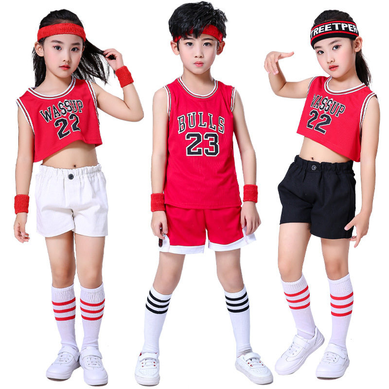 夏季儿童篮球服幼儿园篮球宝贝比赛速干秋衣男女童班服园服表演服