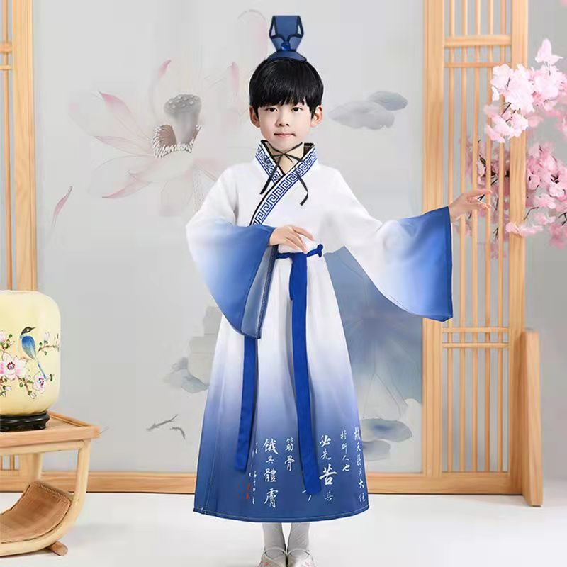 古装男士发包国学汉服帽男女侠客