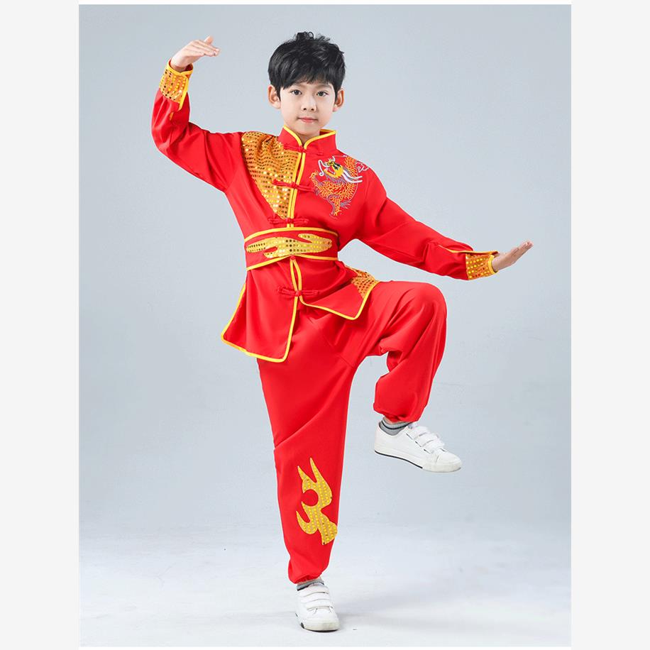 六一儿童武术服表演服装