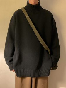 可二开纯色高领毛衣TM112 特P35 控68 加绒TM112JR 特P45 控88图片