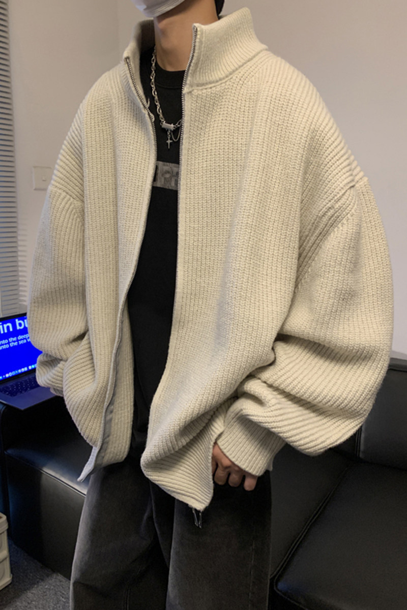 秋冬拉链开衫立领毛衣XZ608-HM246-特P46,男装针织衫/毛衣,星座608(原A046)