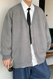秋冬日系男士开衫毛衣外套宽松针织潮ins美式纽扣A046-22121-P60，男装针织衫/毛衣，星座608(原A046)