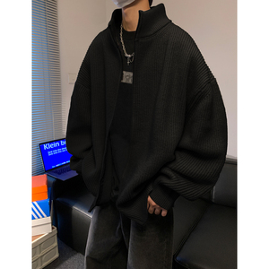 秋冬拉链开衫立领毛衣 XZ608-HM246-特P46，男装针织衫/毛衣，星座608(原A046)