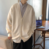 秋冬日系男士开衫毛衣外套宽松针织潮ins美式纽扣A046-22121-P60，男装针织衫/毛衣，星座608(原A046)
