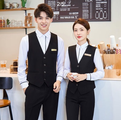 酒店工作装女套装秋冬气质职业西装足浴足疗KTV前台服务员工作服