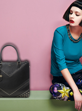 PICARD德国进口头层牛皮女包包 时尚手提斜跨包8238