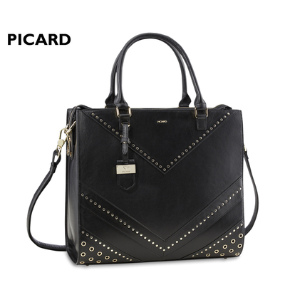 PICARD德国进口头层牛皮女包包 时尚手提斜跨包8238
