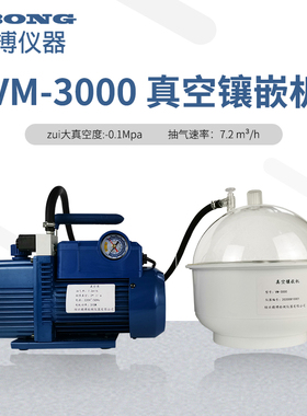 VM-3000冷镶嵌真空镶嵌机真空压力锅精博仪器真空镶嵌机