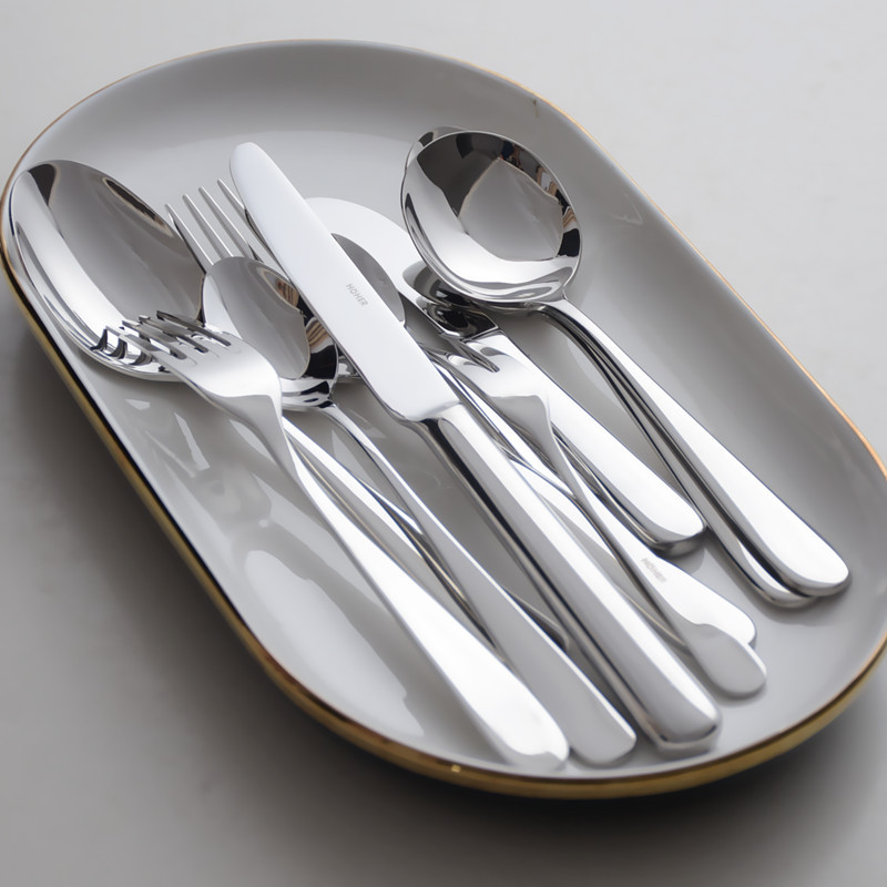 美式304不锈钢西餐牛排刀叉勺子