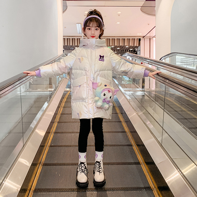 女童加厚冬季棉服新款