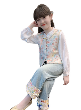 2026女童春秋洋气汉服新款