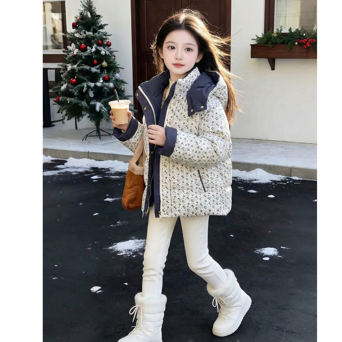 女童羽绒服冬季2026新款儿童网红洋气爆款加厚白鸭绒女孩冬款外套,童装/婴儿装/亲子装,羽绒服,淘宝优惠券,粉丝福利购,淘宝优惠卷