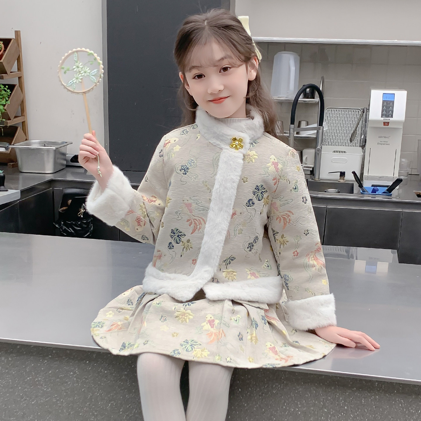 女童汉服2026新款冬装儿童洋气超好看国风套装小女孩冬季加绒加厚,童装/婴儿装/亲子装,汉服,淘宝优惠券,粉丝福利购,淘宝优惠卷