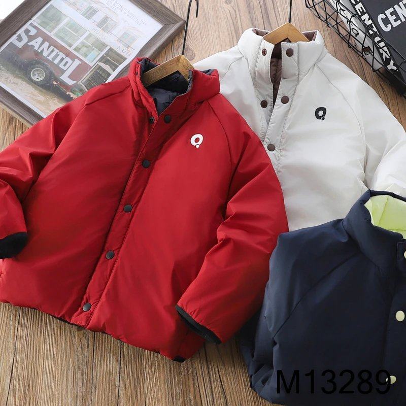 男童外套冬装2025新款韩版帅气夹棉轻薄防风防水中大童棉服气绒服