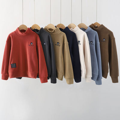 青岛童装工厂店抗寒A类儿童卫衣