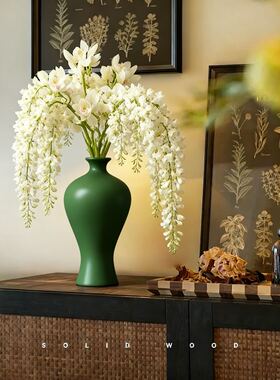 新中式陶瓷花瓶客厅桌面摆件