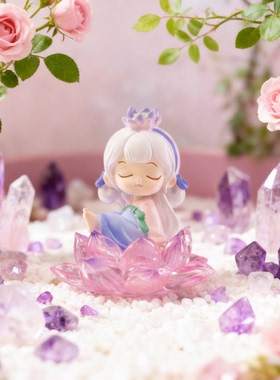 创意禅意树脂人物桌面摆件礼盒