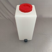 加厚40斤家用白色透明立式 朔料高水箱方形牛筋食品级20升塑料水壶