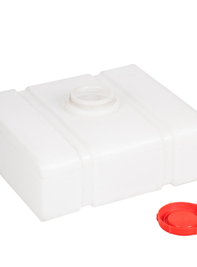 加厚90斤户外车顶食品级塑料水箱野外塑胶pe方形卧式46L储水桶