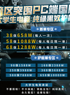 暗区突围护航｜暗区突围PC端护航｜暗区突围无限端游国服