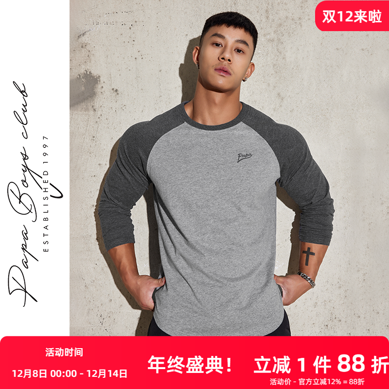 tomatopapa长袖运动青年圆领美式