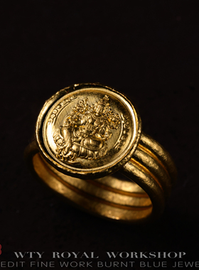 细工造办处足金绿度母·慧光