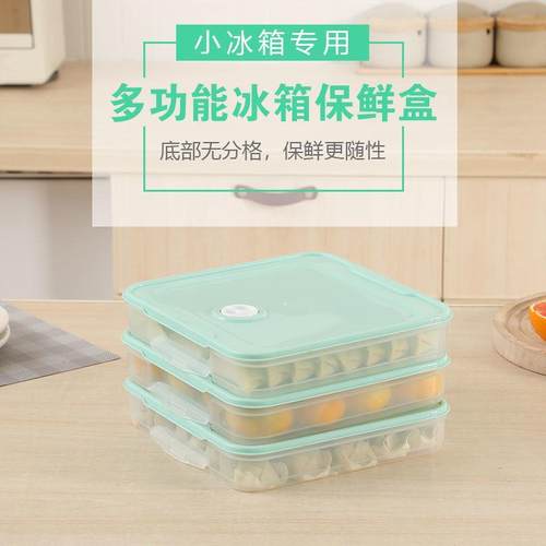迷你饺子盒家用保鲜盒小冰箱专用多层冻饺子收纳盒食品级水饺盒