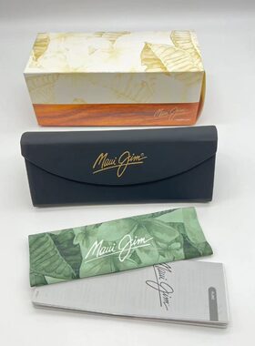 mauijim眼镜镜盒太阳镜黑色